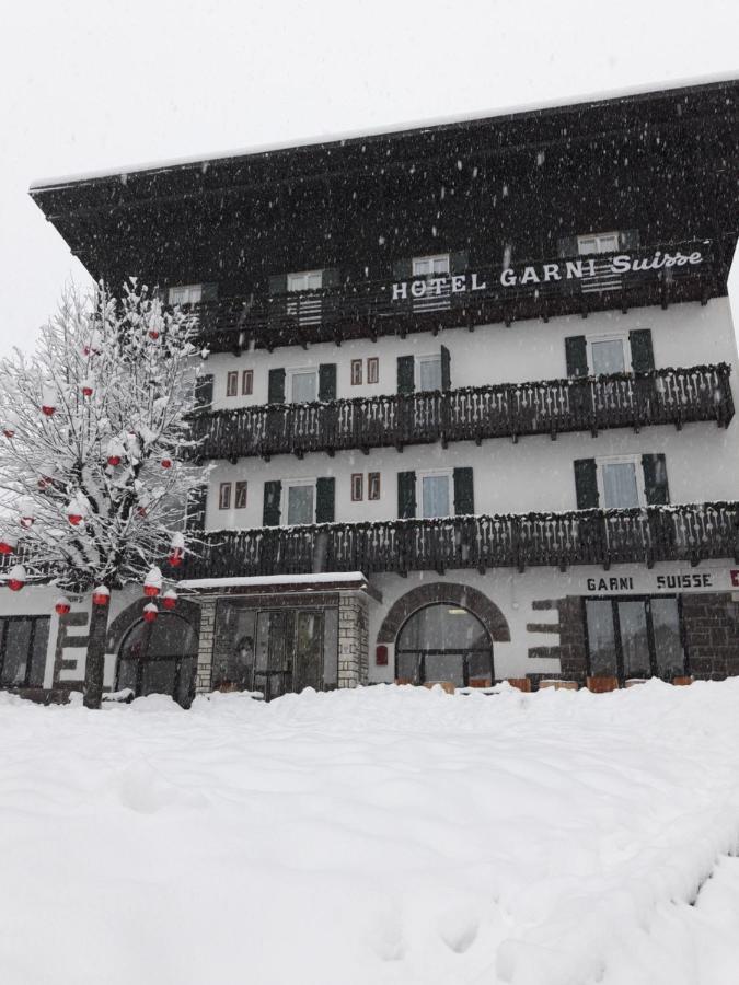 Hotel Garni Suisse San Martino Di Castrozza Exterior photo